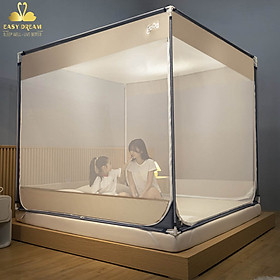 Mua Màn khung vuông cao cấp EASY DREAM -Mùng khung vuông chống muỗi kiểu dáng công chúa chống bé ngã