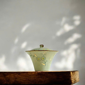 Mua CHÉN KHẢI SỨ BẠCH CÚC CỔ ĐIỂN - VẼ TAY THỦ CÔNG - DUNG TÍCH 120ML