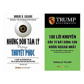 Combo Những Đòn Tâm Lý Trong Thuyết Phục (Tái Bản 2017) + 100 Lời Khuyên Đầu Tư Bất Động Sản Khôn Ngoan Nhất (Tái Bản 2018)(2 Cuốn)