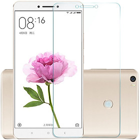 Miếng dán kính cường lực cho Xiaomi Mi Max 2 (độ cứng 9H, mỏng 0.3mm, hạn chế bám vân tay) - Hàng nhập khẩu