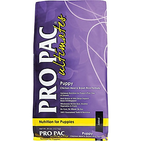 Thức ăn chó con và chó mẹ propac puppy chicken &amp; brown rice formula - chính hãng - nhập khẩu mỹ