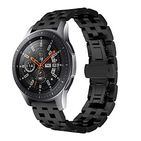 Dây Thép Mắt Xích Dọc Cho Đồng Hồ Samsung Galaxy Watch 46, Gear S3, Huawei GT, Fossil (Size 22mm)
