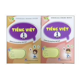 Sách - Combo Tiếng Việt 1 - Dành cho buổi học thứ hai (Tập 1+Tập 2)