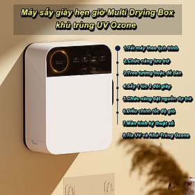 Mua Máy Sấy Giày Hẹn Giờ Multi Drying Box Khủ Trùng UV Ozone - Home and Garden