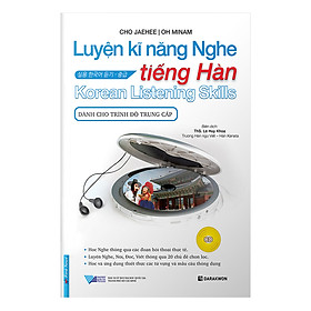 Download sách Luyện Kĩ Năng Nghe Tiếng Hàn (Dành Cho Trình Độ Trung Cấp)