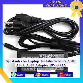 Sạc dùng cho Laptop Toshiba Satellite A300 A305 A350 Adapter 19V-3.42A - Hàng Nhập Khẩu New Seal