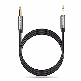 Dây Audio 3.5mm 2 đầu đực dạng cáp tròn mạ Vàng 24K, TPE dài 3M UGREEN AV119 10736,10732,10733,10734 - Hàng Chính Hãng