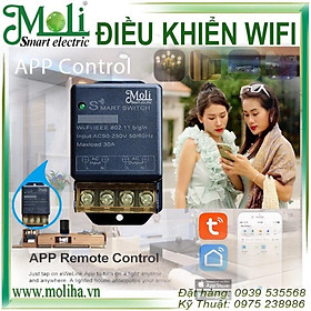 Mua MOLI - ĐIỀU KHIỂN WIFI BẬT TẮT MÁY BƠM - THIẾT BỊ ĐIỆN TỪ XA QUA ĐIỆN THOẠI