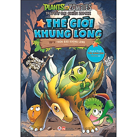 Download sách Trái cây đại chiến Zombie - Thế giới khủng long: Tập 9 - Trên đảo khủng long