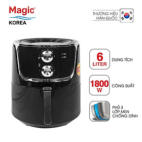 Nồi Chiên Không Dầu Magic A-801 6.0 Lít - Hàng Chính Hãng