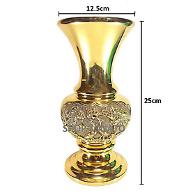 Mua BÌNH BÔNG  LỌ HOA ĐỒNG MAI LIỄU CAO 18.5CM 25CM 29.5CM