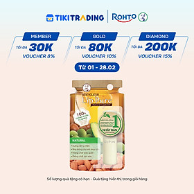 Son dưỡng môi không màu thành phần tự nhiên Lip Pure Natural Không Mùi 3.9g