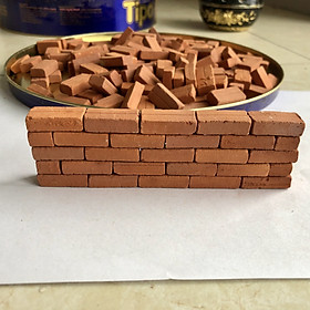 Mua Gạch xây cổ Mini Hồng Giang (set 320v)  trang trí nhà cửa  dựng mô hình  đồ chơi cho bé