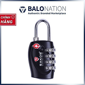 Ổ Khóa Số An Ninh Quốc Tế TSA SAKOS 008 Tối Đa Bảo Mật - Hàng Chính Hãng