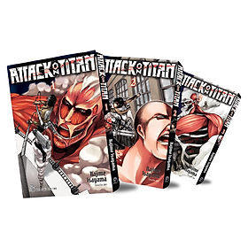 Series các tập ATTACK ON TITAN - Combo tập 1-2-3