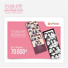 Giftpop - Phiếu Quà Tặng Life4cuts