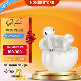 Tai nghe True Wireless Hoco Thời Gian Nghe 12 Tiếng Bluetooth 5.0 Âm Thanh HIFI - Hàng Chính Hãng
