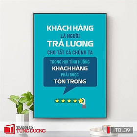 Mua Tranh treo tường động lực văn phòng câu nói slogan truyền cảm hứng  tranh canvas trang trí DL24