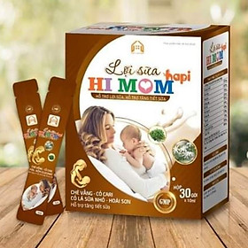 Lợi sữa Hi Mom Hapi - Sữa đặc hơn, thơm hơn, hỗ trợ tăng tiết sữa, giảm nguy cơ tắc tuyến sữa