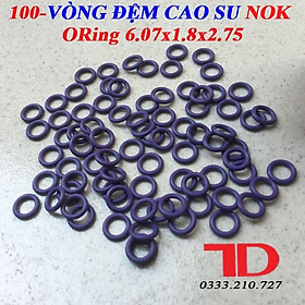 Mua 100 vòng đệm cao su NOK  Oring cao su 6.07x1.8x2.75