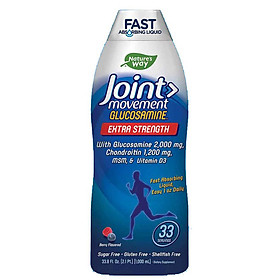 Thực Phẩm Bổ Sung Sức Khỏe Glucosamine Nước Joint Movement 1000ml- hỗ trợ xương khớp cực kỳ hiệu quả của Nature’s Way Mỹ (cao cấp)