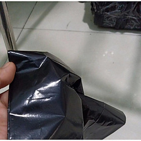 1kg túi xốp đen/ trắng zin bóng hai quai, túi PE đen bóng loại tốt (đựng hàng ,gói hàng )