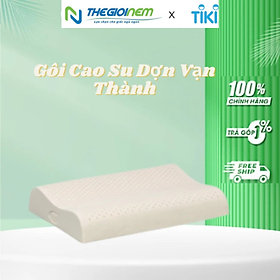 Gối Cao Su Vạn Thành Dợn VTGCSD4563 (45 x 63 cm) - Trắng