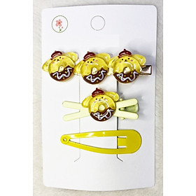 Set 3 kẹp tóc mái siêu dễ thương nhiều mẫu lựa chọn, kẹp mái so cool cute, kẹp tóc kitty, kẹp tóc gấu dâu