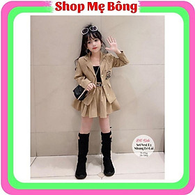 Set vest kèm chân váy bé gái 1-10 tuổi 1001VBG - Shop Mẹ Bông 92