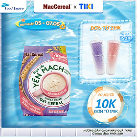 Bột Ngũ Cốc Dinh Dưỡng Ít Đường - MacCereal (túi 20 gói x 28g)