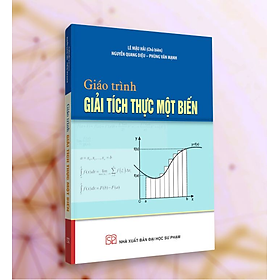 Sách – Giáo trình giải tích thực một biến