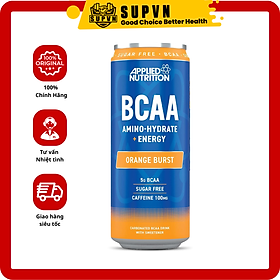 Applied Nutrition Lon BCAA Functional Drink Can 330 ml Có Caffein và B3,B6,B12 Hỗ Trợ Thúc Đẩy Năng Lượng Mạnh Mẽ Khi Tậ