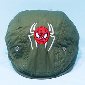Nón mỏ vịt cho bé trai thêu hình nhện độc đáo, phong cách năng động cho bé yêu - Hạnh Dương