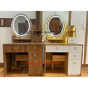 Bàn Trang Điểm Nhỏ Gọn Gỗ MDF Hiện Đại - BTD01