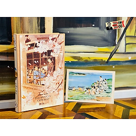 Hình ảnh sách (Bìa lụa tơ tằm in 200 cuốn tặng kèm 1 bookmark và 1 postcard) HAI MƯƠI TƯ CON MẮT- Sakae Tsuboi – Nguyễn Hải Hà dịch – Phuc Minh Books – NXB Văn Học