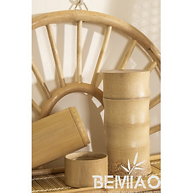 Mua Hộp trà cách điệu lượn sóng bằng tre cao cấp - Bemiao M - Be170