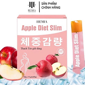 Mua Thạch táo giảm cân Hemia 1 hộp 10 cái tác dụng giảm cân an toàn tại nhà hiệu quả chỉ một liệu trình