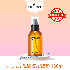 T11 Nước hoa hồng giúp làm giảm và ngăn ngừa mụn - Dr. Clear Magic Toner 130ml - The Skin House