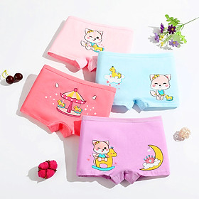 Quần chip đùi bé gái 8-30kg nhiều họa tiết Baby-S, Quần chip bé gái cao cấp màu sắc tươi sáng – SC026