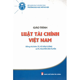 GIÁO TRÌNH LUẬT TÀI CHÍNH VIỆT NAM