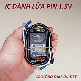 Mua IC Điện Tử Đánh Lửa Bếp Gas âm dương 2 lò (loại tốt-có sơ đồ đấu điện)