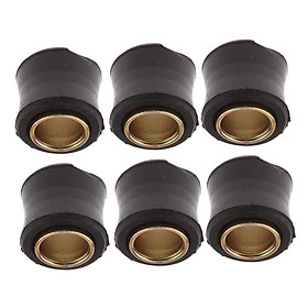 6x Motorcycle Shock Absorber Rear Bush 12mm For Padel Motorbike Replacement