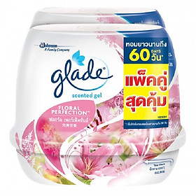 Combo 2 Hộp Sáp Thơm Glade Cỏ Hoa (180gr/ Hộp)