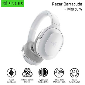 Tai nghe Razer Barracuda-Wireless Multi-platform Gaming and Mobile Headset_Mới, hàng chính hãng