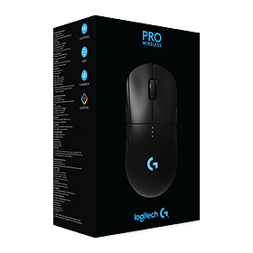 Hình ảnh Chuột game không dây Logitech G Pro Wireless - Thiết kế cấp độ Esport, nhẹ, cảm biến Hero 25k, RGB Lightsync, Lightspeed -Hàng Chính Hãng