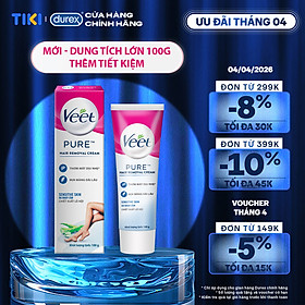 Kem Tẩy Lông Veet Pure Sensitive 100g