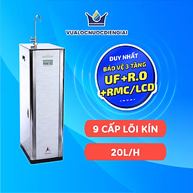 Máy Lọc Nước ROBOT Classy Pro 339WK-UR Tích Hợp Chức Năng Lọc R.O + UF 5 Bộ Vi Mạch LCD Đa Năng - Hàng Chính Hãng