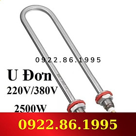 Còng gia nhiệt đun nước chữ U hàng nhập