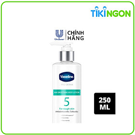 Sữa dưỡng thể 250ml Vaseline Pro Derma số 5 làm mịn da với 5.5% AHA