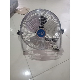 Mua (Ảnh thật ) Quạt công nghiệp mini 12 inch 3 cánh sắt động cơ đồng siêu bền  kích thước 42x19x40cm siêu mát